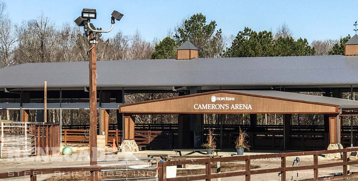 Featured image for “Metal Building Horse Riding Arena”