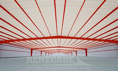 100x200x14 steel building interior illustration