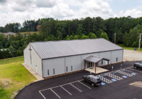 Community 16 New Life Family Church in a Tan and Brown Renegade Steel Building
