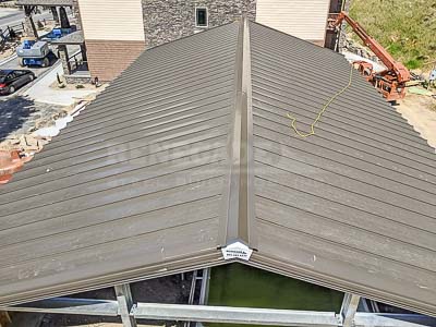 Steel Building Pool Cover construction roof panels