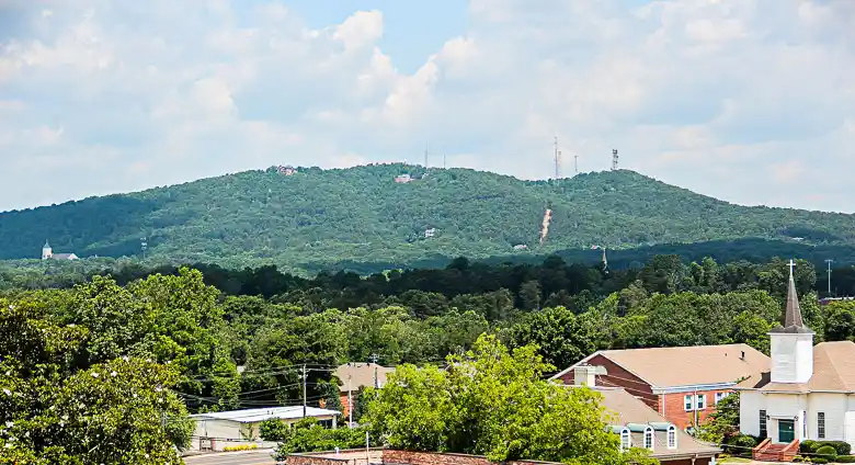 Sawnee mountain view from Cumming, GA