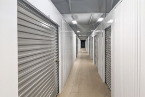 Renegade Steel Buildings climate controlled self storage interior hall way