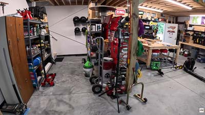 50x60x16 dream shop with lean to under mezzanine