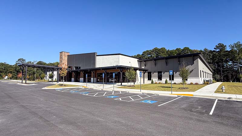 View of Gateway Church at Friendship three-building campus in Buford Georgia