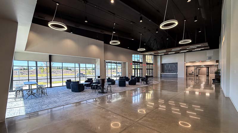 Gateway Church at Friendship interior lobby and fellowship area