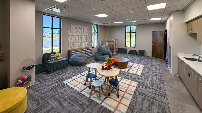 Gateway Church children's ministry classroom
