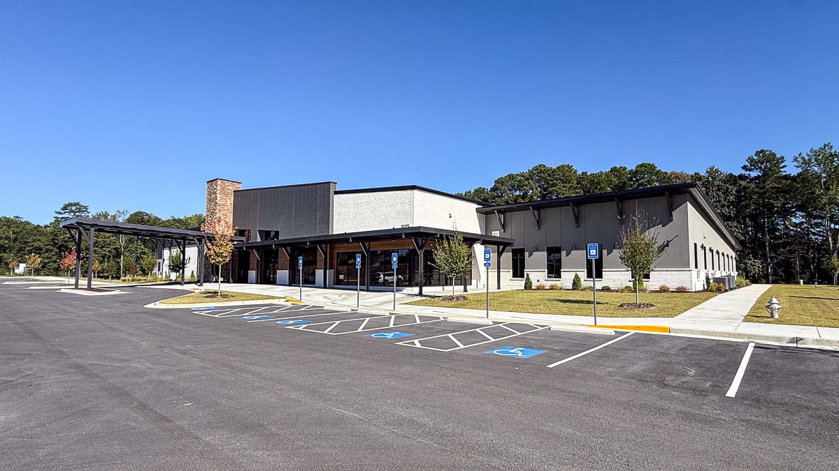 View of Gateway Church at Friendship three-building campus in Buford Georgia